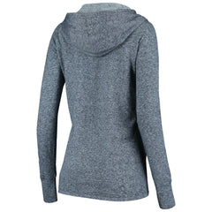 Tennessee Titans Women's Doubleface Slub Pullover Hoodie - Heather Navy Hoodies