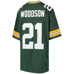 Charles Woodson Green Bay Packers Youth Retired Player Legacy Jersey - Green Jerseys
