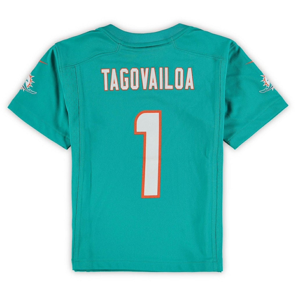 Tua Tagovailoa Miami Dolphins Preschool Game Jersey - Aqua Jerseys