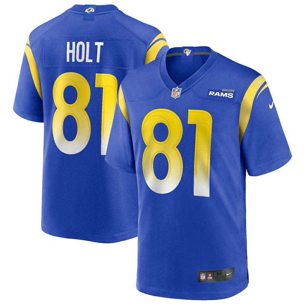 Torry Holt Los Angeles Rams Game Retired Player Jersey - Royal Jerseys