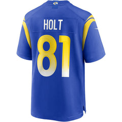 Torry Holt Los Angeles Rams Game Retired Player Jersey - Royal Jerseys