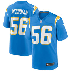 Shawne Merriman Los Angeles Chargers Game Retired Player Jersey - Powder Blue Jerseys