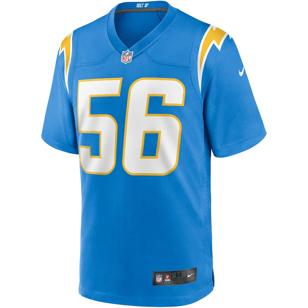 Shawne Merriman Los Angeles Chargers Game Retired Player Jersey - Powder Blue Jerseys