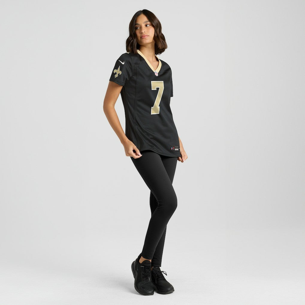Morten Andersen New Orleans Saints Women's Game Retired Player Jersey - Black Jerseys