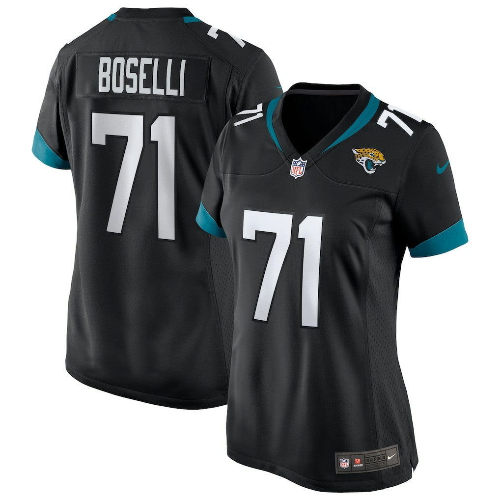 Tony Boselli Jacksonville Jaguars Women's Game Retired Player Jersey - Black Jerseys