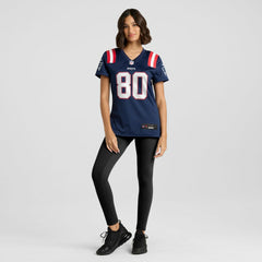 Troy Brown New England Patriots Women's Game Retired Player Jersey - Navy Jerseys