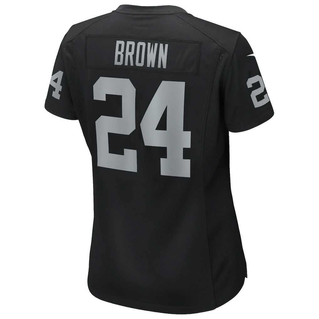 Willie Brown Las Vegas Raiders Women's Game Retired Player Jersey - Black Jerseys