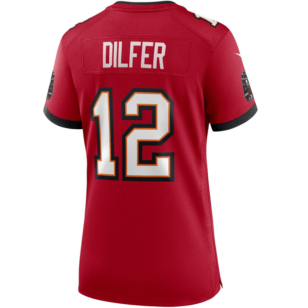 Trent Dilfer Tampa Bay Buccaneers Women's Game Retired Player Jersey - Red Jerseys