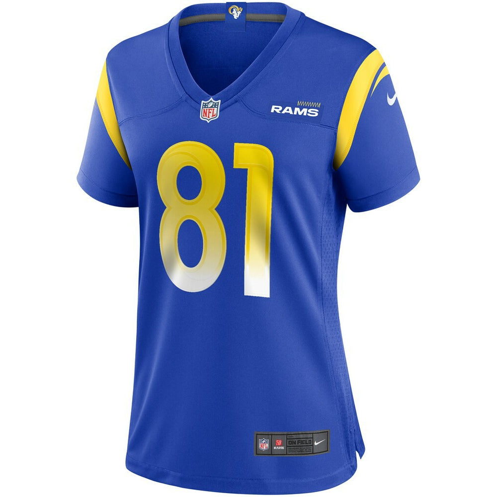 Torry Holt Los Angeles Rams Women's Game Retired Player Jersey - Royal Jerseys