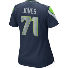 Walter Jones Seattle Seahawks Women's Game Retired Player Jersey - College Navy Jerseys