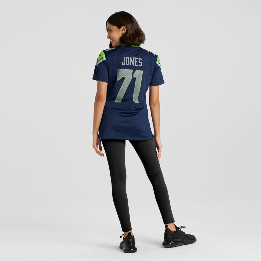 Walter Jones Seattle Seahawks Women's Game Retired Player Jersey - College Navy Jerseys
