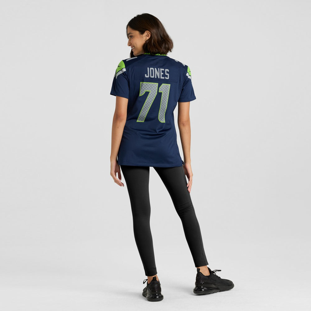 Walter Jones Seattle Seahawks Women's Game Retired Player Jersey - College Navy Jerseys