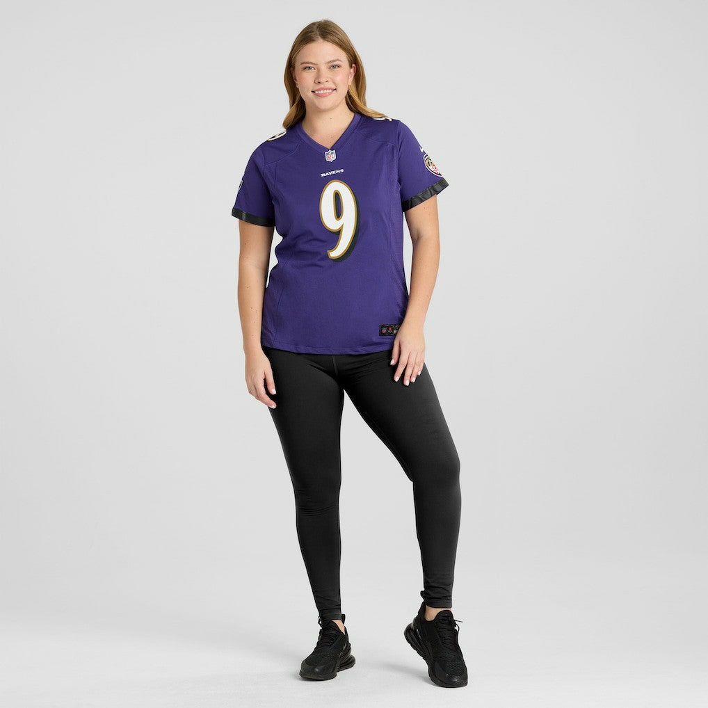 Steve McNair Baltimore Ravens Women's Game Retired Player Jersey - Purple Jerseys