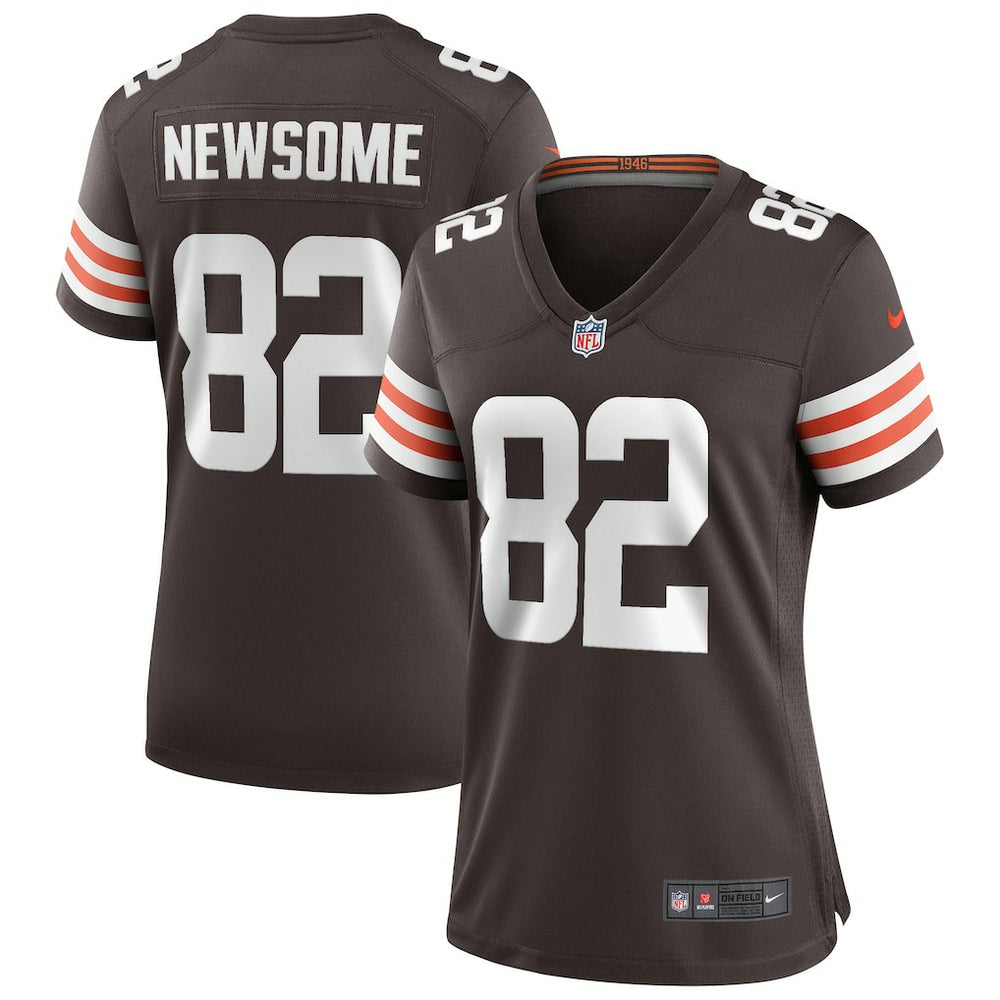 Ozzie Newsome Cleveland Browns Women's Game Retired Player Jersey - Brown Jerseys