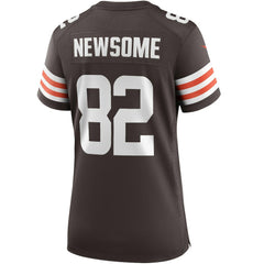 Ozzie Newsome Cleveland Browns Women's Game Retired Player Jersey - Brown Jerseys