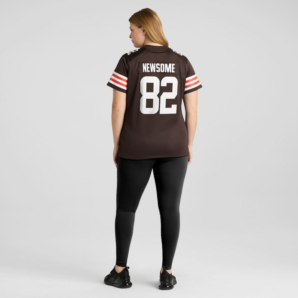 Ozzie Newsome Cleveland Browns Women's Game Retired Player Jersey - Brown Jerseys