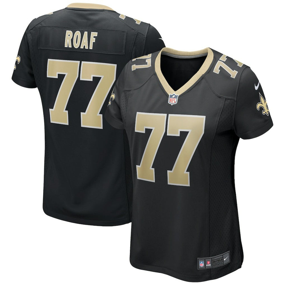 Willie Roaf New Orleans Saints Women's Game Retired Player Jersey - Black Jerseys
