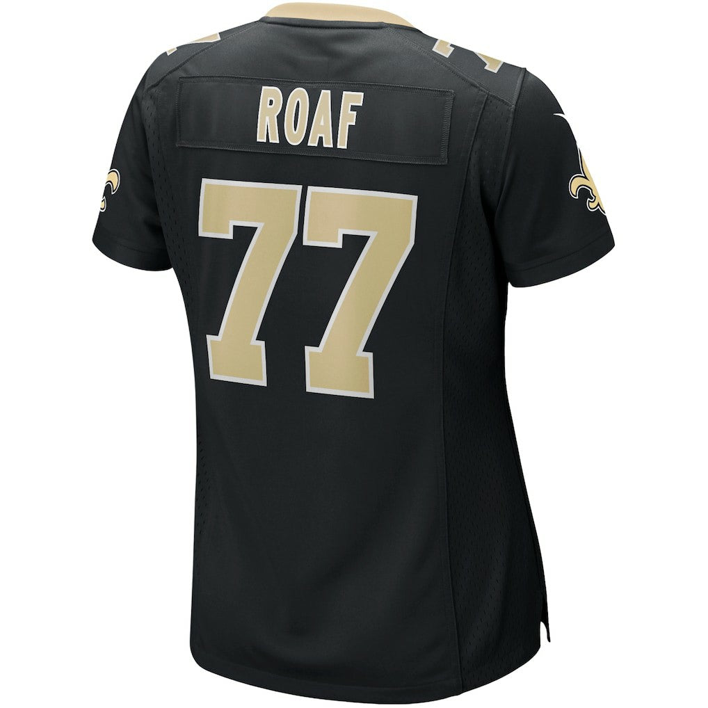 Willie Roaf New Orleans Saints Women's Game Retired Player Jersey - Black Jerseys
