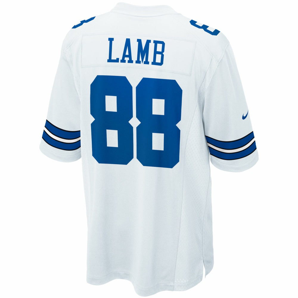 CeeDee Lamb Dallas Cowboys Game Team Jersey - White Jerseys