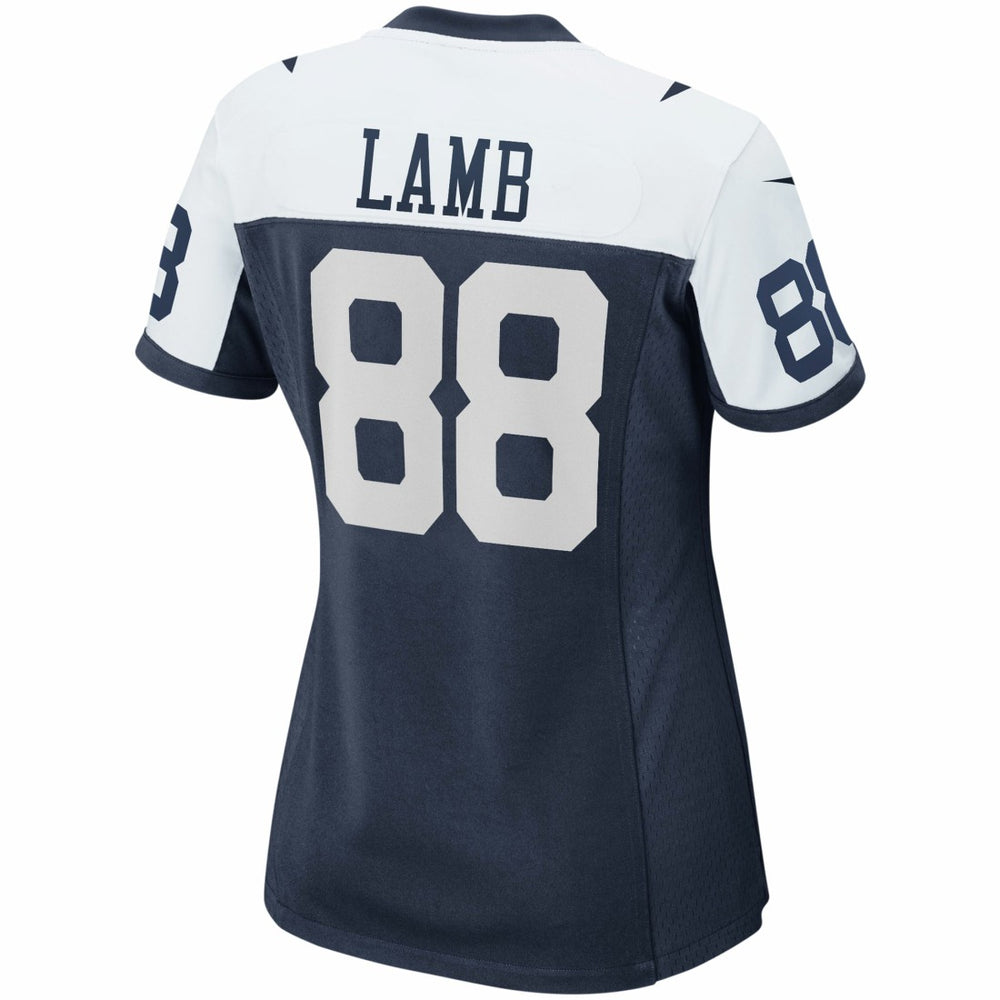 CeeDee Lamb Dallas Cowboys Women's Alternate Game Team Jersey - Navy Jerseys