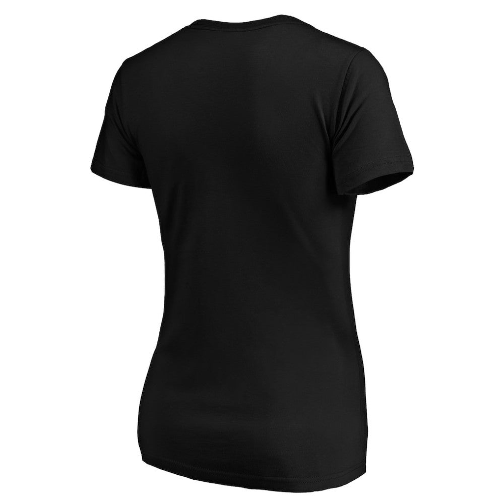 Boston Bruins Women's Drop the Puck V-Neck T-Shirt - Black | US 4001717