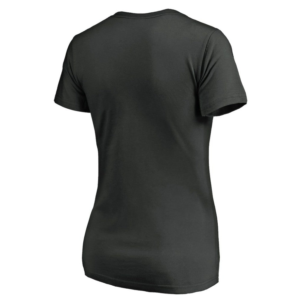 Vegas Golden Knights Women's Drop the Puck V-Neck T-Shirt - Black | US 4002173