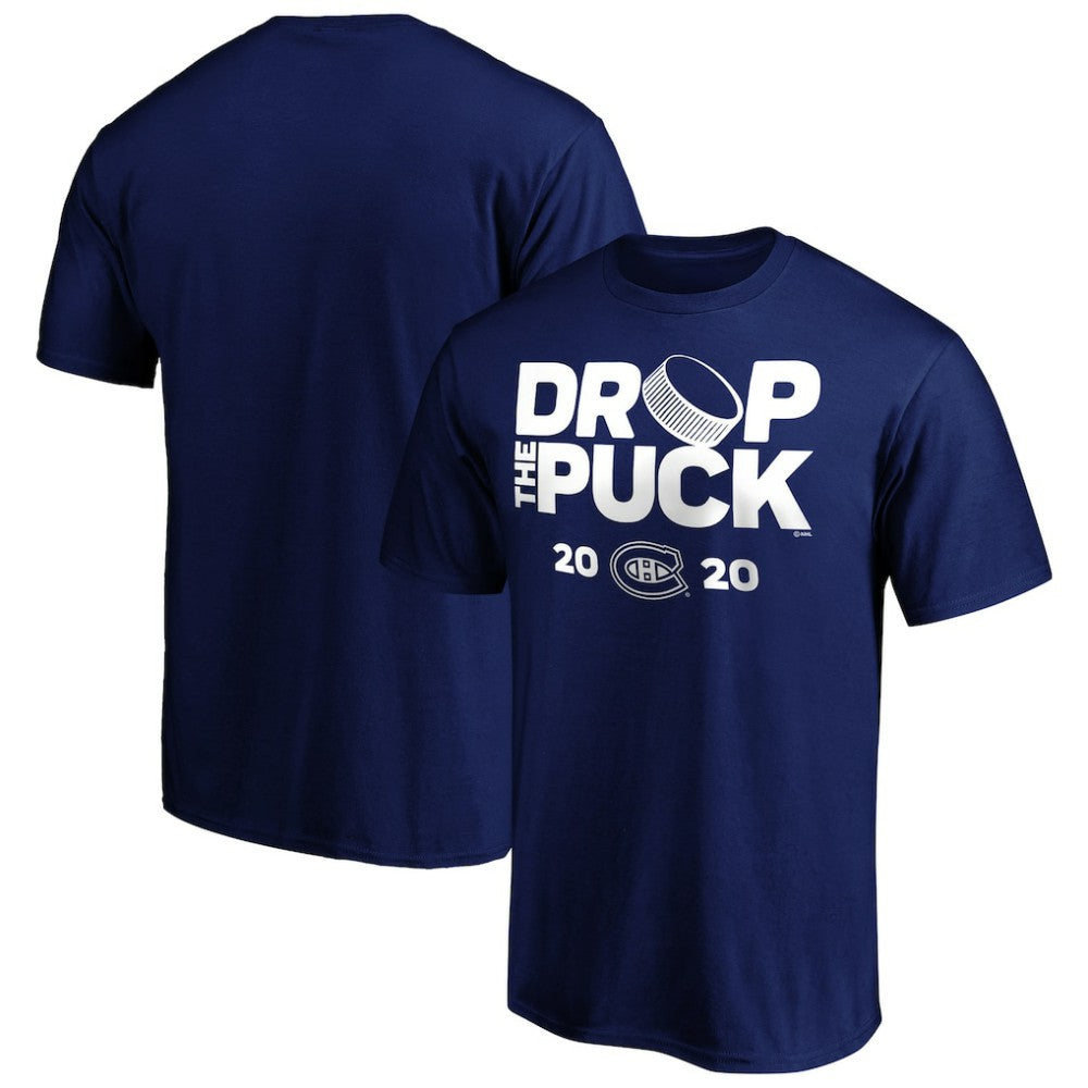 Montreal Canadiens Drop the Puck T-Shirt - Royal | US 4002174