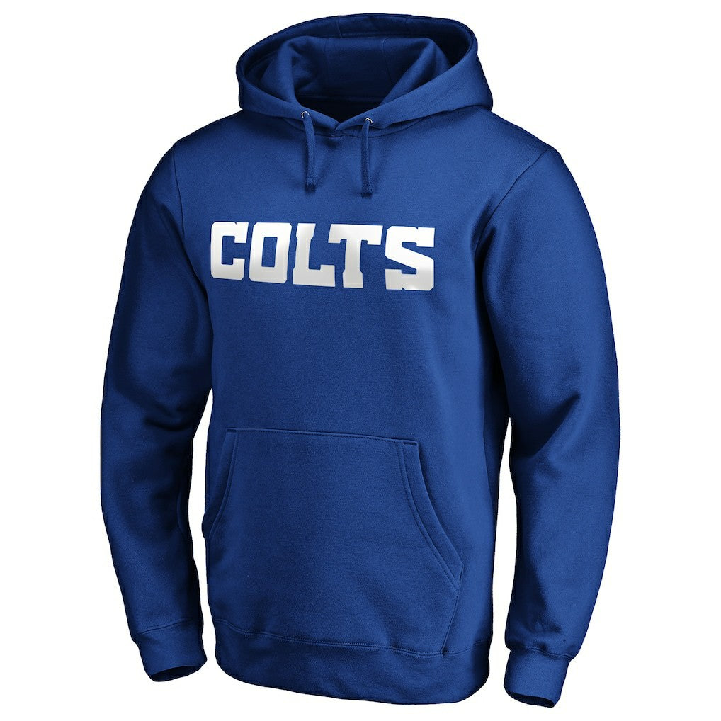 Indianapolis Colts #1 Dad Pullover Hoodie - Royal Hoodies