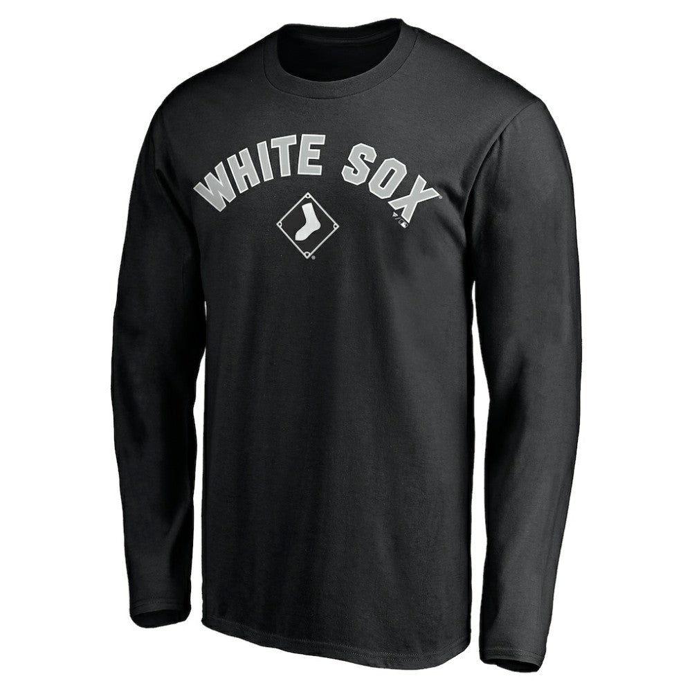 Chicago White Sox Personalized Winning Streak Name & Number Long Sleeve T-Shirt - Black T-shirts