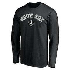 Chicago White Sox Personalized Winning Streak Name & Number Long Sleeve T-Shirt - Black T-shirts