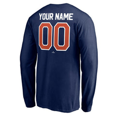 Houston Astros Personalized Winning Streak Name & Number Long Sleeve T-Shirt - Navy T-shirts
