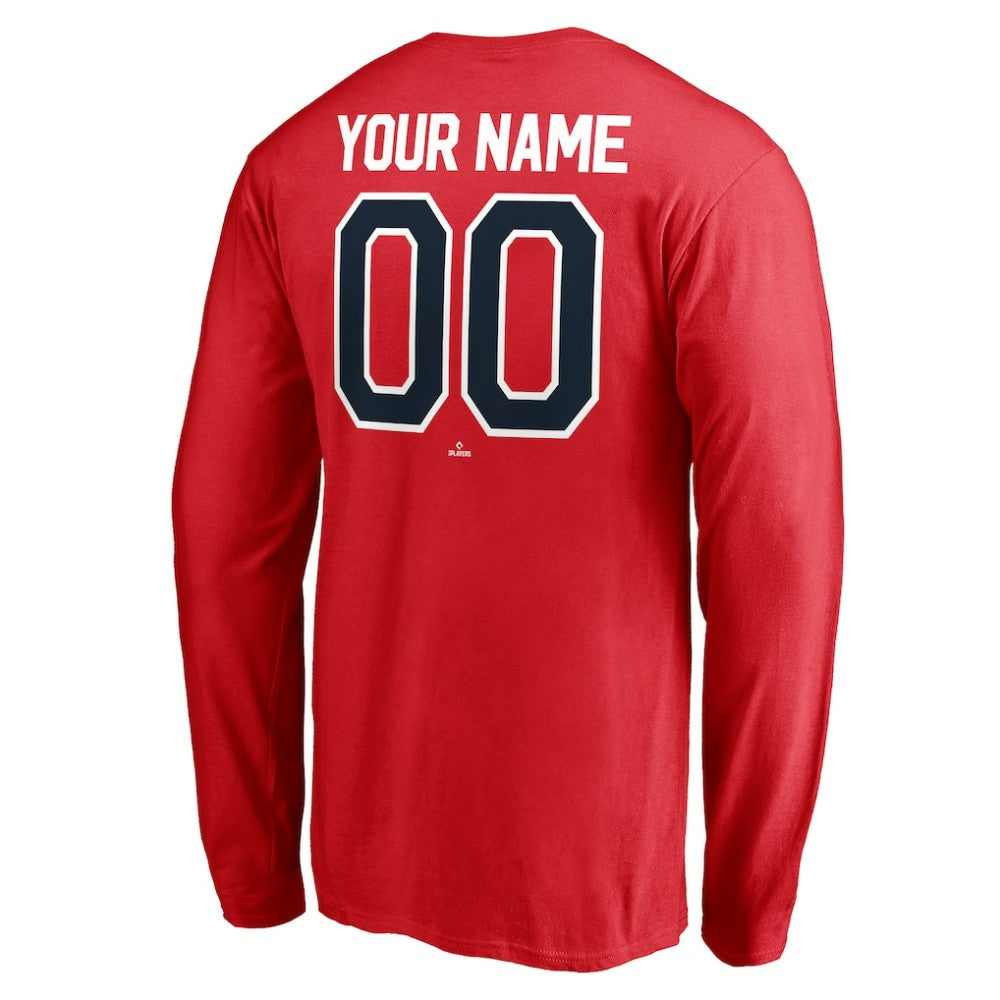 St. Louis Cardinals Personalized Winning Streak Name & Number Long Sleeve T-Shirt - Red T-shirts