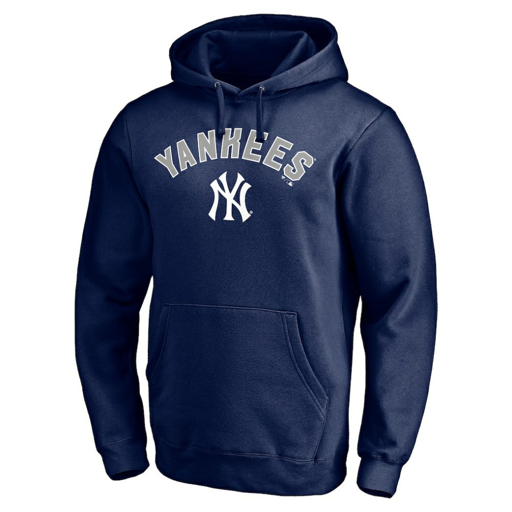 New York Yankees Personalized Winning Streak Name & Number Pullover Hoodie - Navy Hoodies