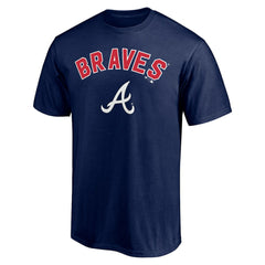 Atlanta Braves Personalized Team Winning Streak Name & Number T-Shirt - Navy T-shirts