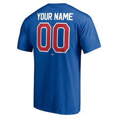 Chicago Cubs Personalized Team Winning Streak Name & Number T-Shirt - Royal T-shirts