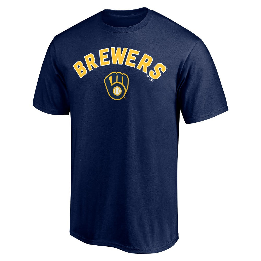 Milwaukee Brewers Personalized Team Winning Streak Name & Number T-Shirt - Navy T-shirts