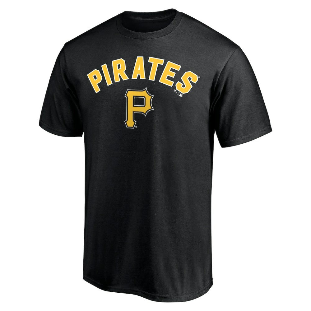 Pittsburgh Pirates Personalized Team Winning Streak Name & Number T-Shirt - Black T-shirts