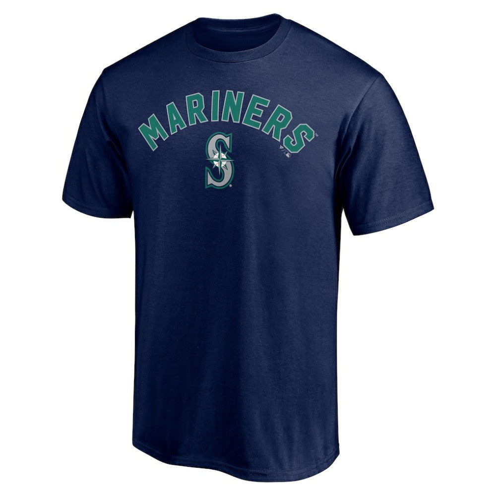 Seattle Mariners Personalized Team Winning Streak Name & Number T-Shirt - Navy T-shirts