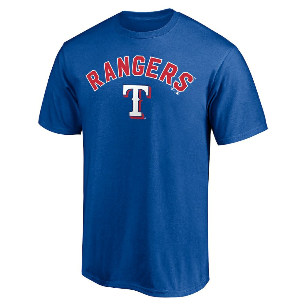Texas Rangers Personalized Team Winning Streak Name & Number T-Shirt - Royal T-shirts