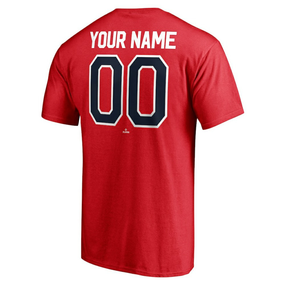 Washington Nationals Personalized Team Winning Streak Name & Number T-Shirt - Red T-shirts