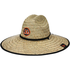Cincinnati Bengals New Era NFL Training Camp Straw Lifeguard Hat - Natural Hats