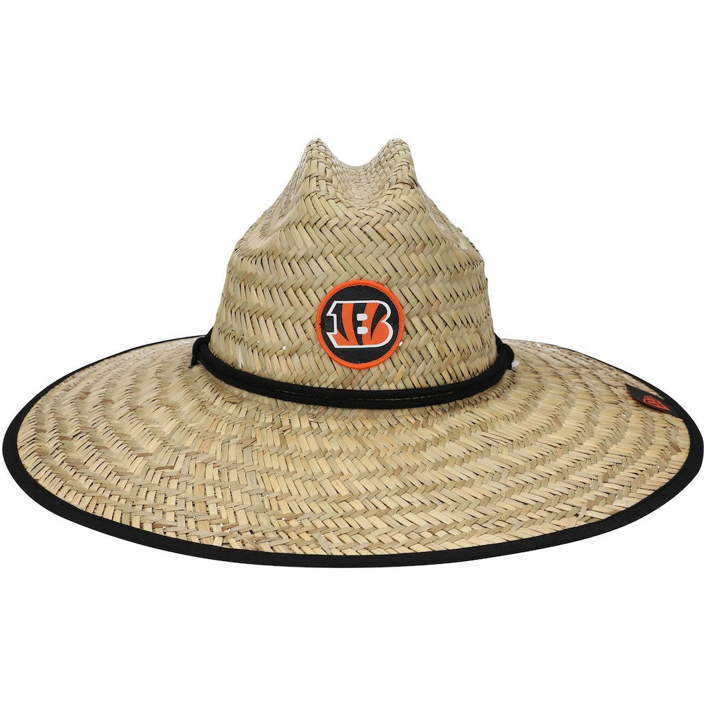 Cincinnati Bengals New Era NFL Training Camp Straw Lifeguard Hat - Natural Hats