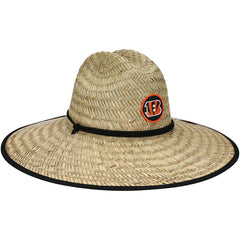 Cincinnati Bengals New Era NFL Training Camp Straw Lifeguard Hat - Natural Hats