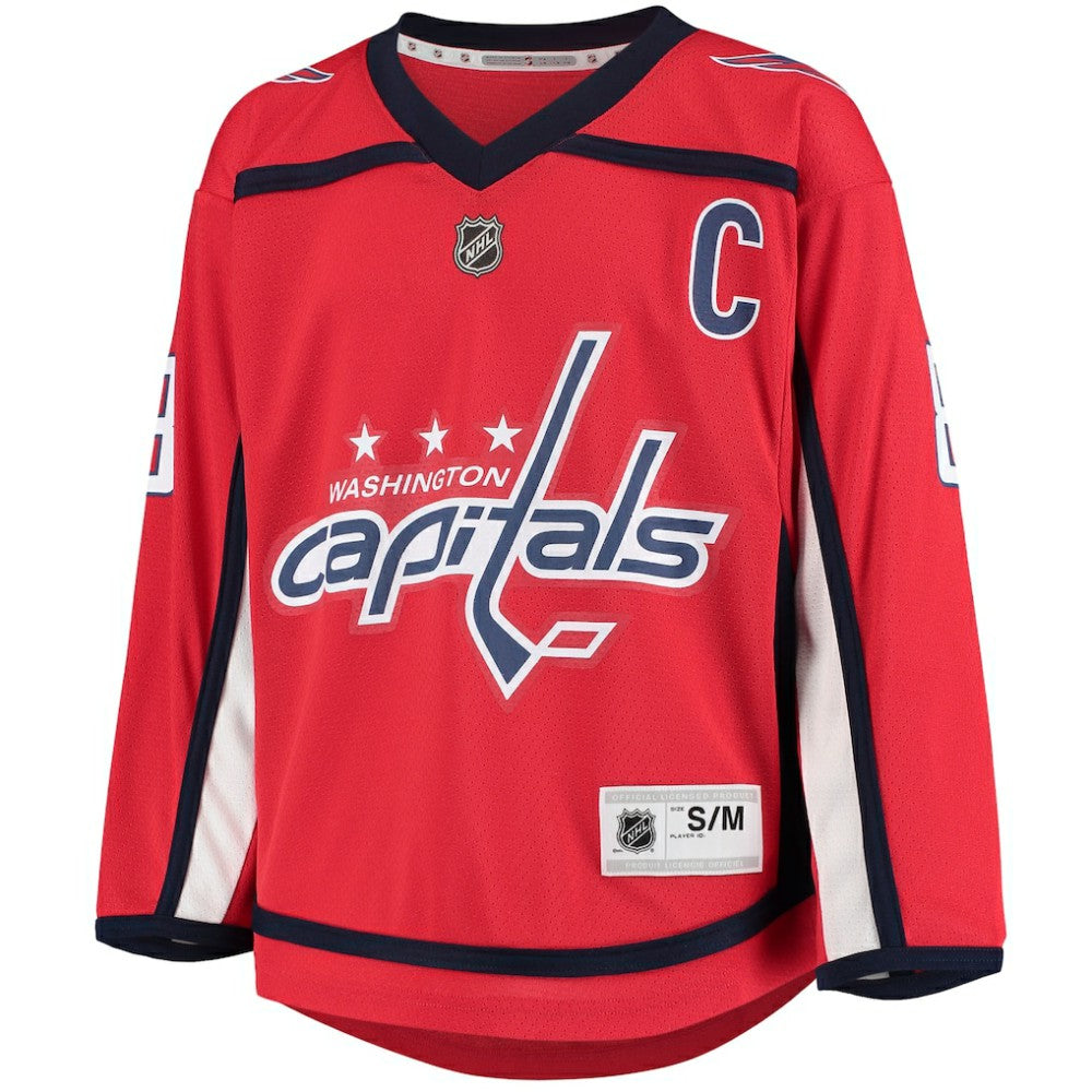 Alexander Ovechkin Washington Capitals Youth Home Replica Player Jersey - Red | US 4006985