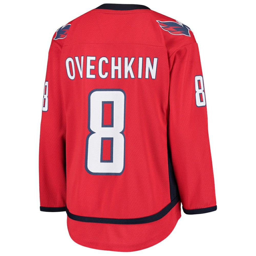 Alexander Ovechkin Washington Capitals Youth Home Replica Player Jersey - Red | US 4006985