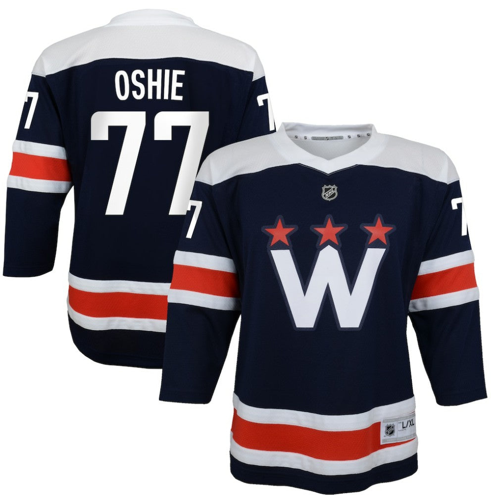 TJ Oshie Washington Capitals Youth 2020/21 Alternate Replica Player Jersey - Navy | US 4008031