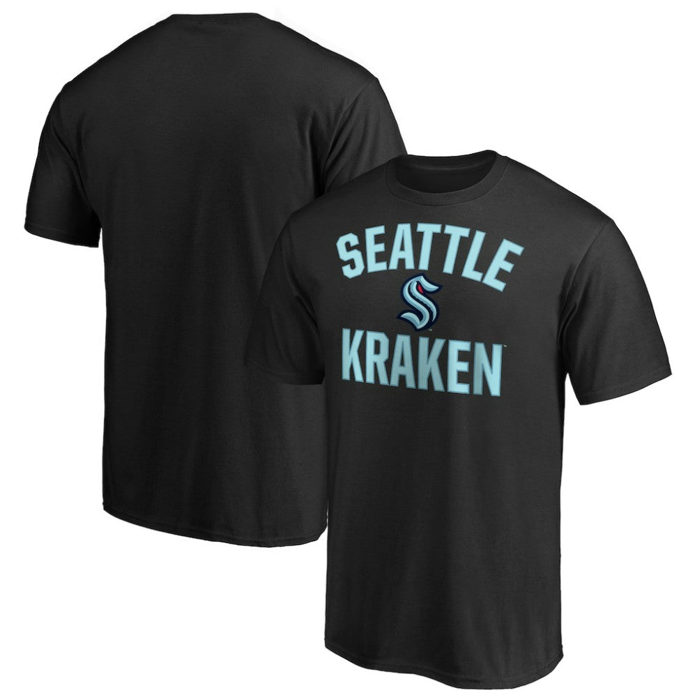 Seattle Kraken Fanatics Victory Arch T-Shirt - Black | US 4012371