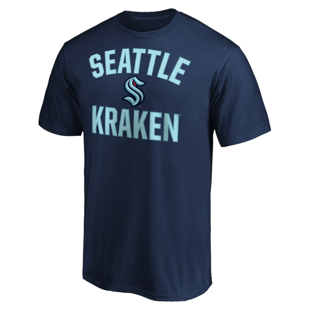 Seattle Kraken Fanatics Victory Arch T-Shirt - Navy | US 4012372
