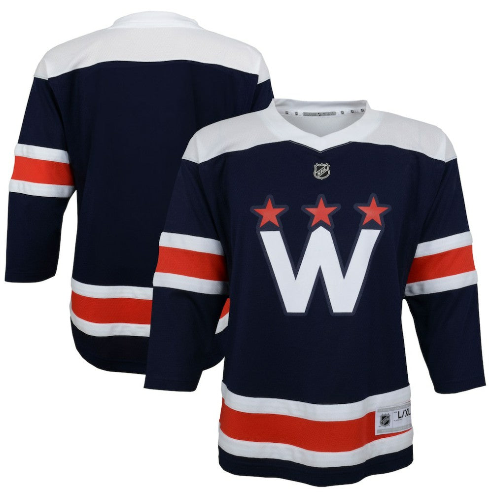 Washington Capitals Youth 2020/21 Alternate Replica Jersey - Navy | US 4014238