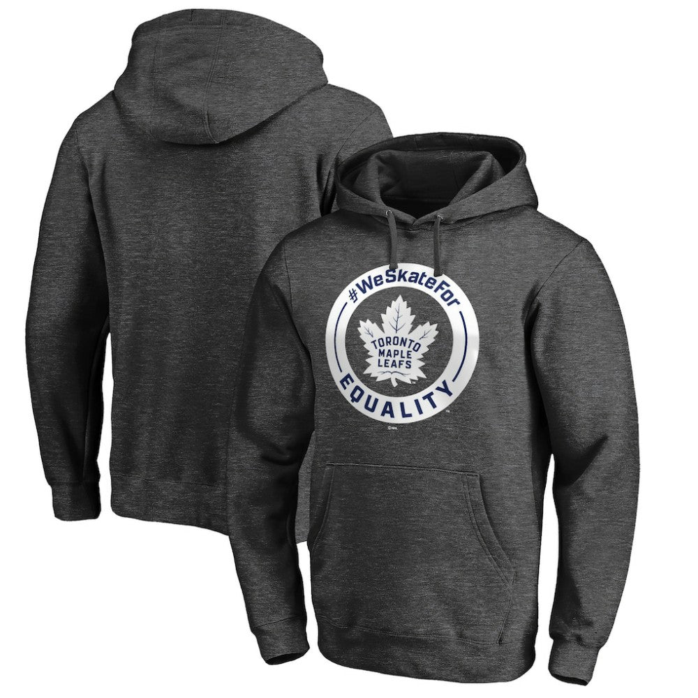 Toronto Maple Leafs #WeSkateFor Pullover Hoodie - Heather Gray | US 4017867